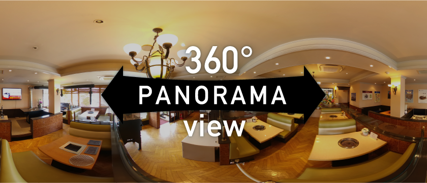 360°パノラマ